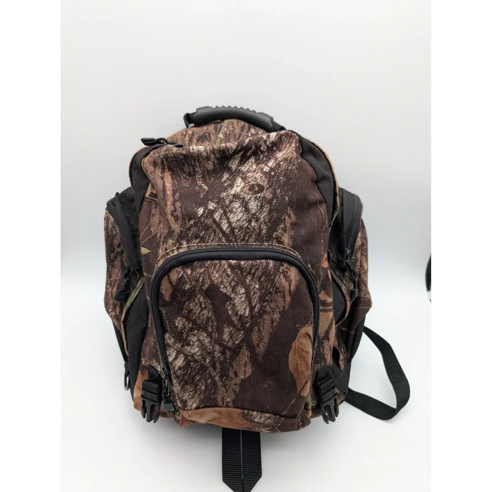 Mossy Oak Break-Up Camouflage Backpack Hunting Hiking Outdoor Bag Brown Camo